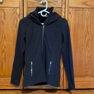 Athleta fleece-lined hooded jacket
